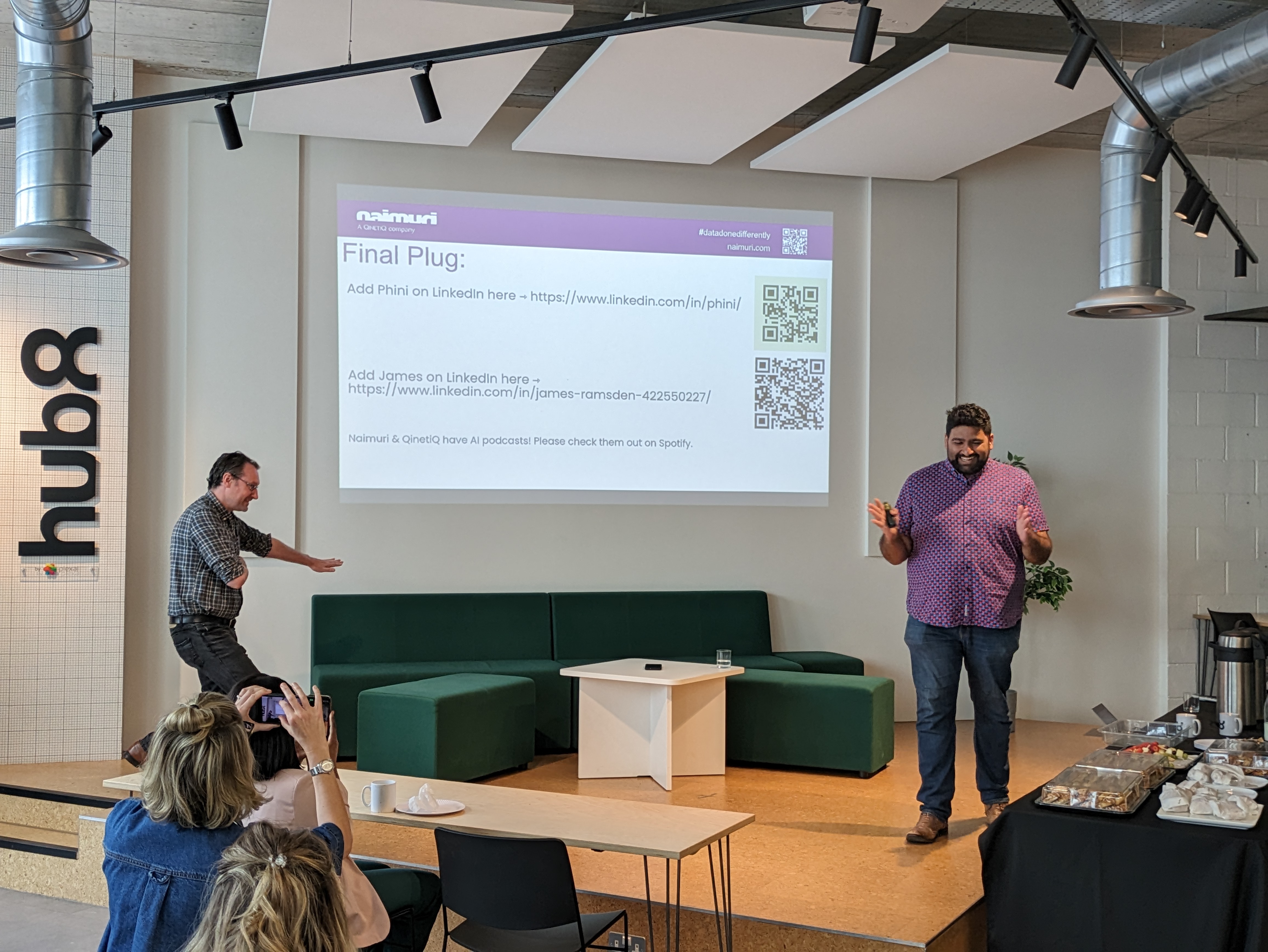 Talk delivery at Hub8 event